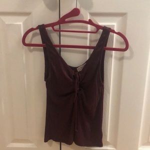 Maroon tank